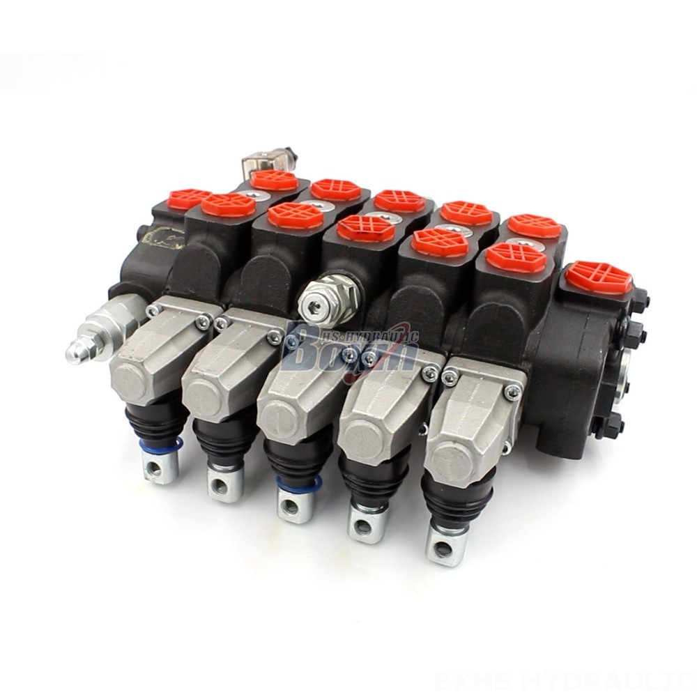SD8 5-Spool Hydraulic Directional Valve | Factory Direct & Customizable main image